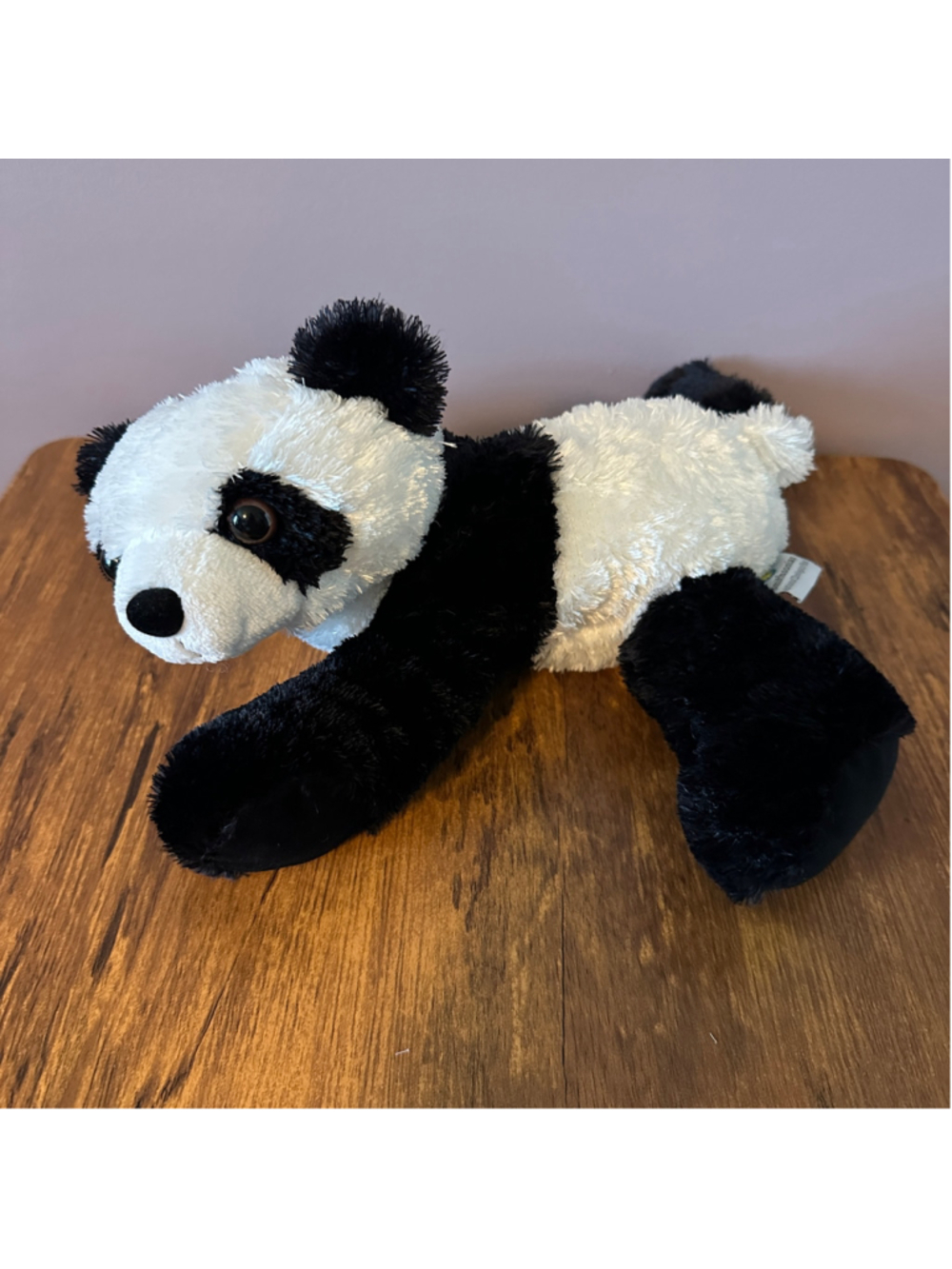 Smithsonian National Zoological Park Panda Plush Stuffed Animal 10" Black White
